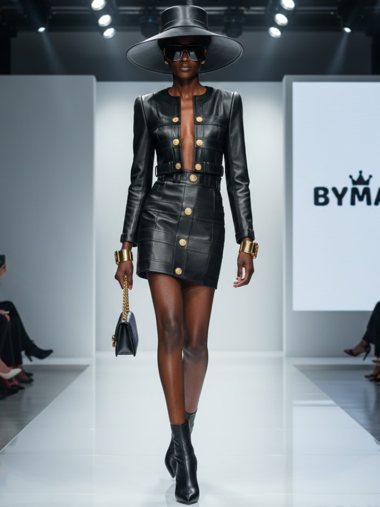 Jacket and Skirt Set NOLITA Prêt-à-Porter Colecction BYMANYC ® New York-0