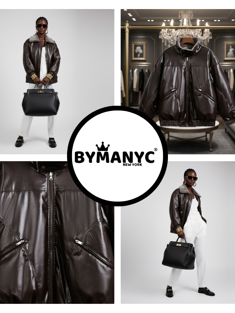 Women's Eco Jacket PROSPECT HEIGHTS NY CITY Collection BYMANYC ® New York-2